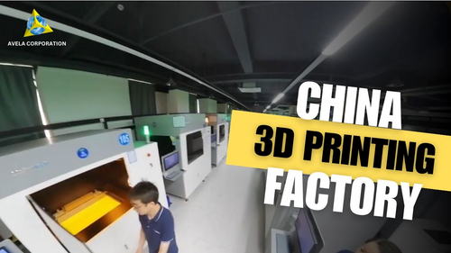 3D Printing- Avela Factory Tour